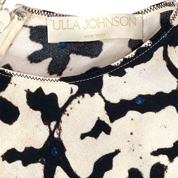 ULLA JOHNSON Floral Printed Anais Midi Dress - Picture 9 of 15